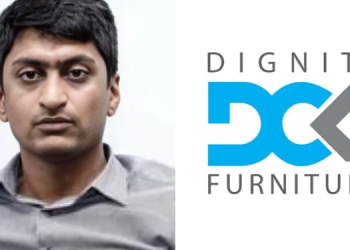 A Photo Collage Of Rajesh Keria And Dignity Furniture. Photo/Dignity Furniture.