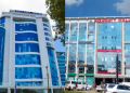 A Photo Collage Of Highway Mall And Westpark Towers. Photo/Highway Properties.