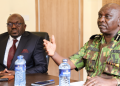 Police Ig Douglas Kanja And Npsc Ceo Peter Kiptanui Leley During The Unveiling Of Police Recruitment System Photo/Npsc.