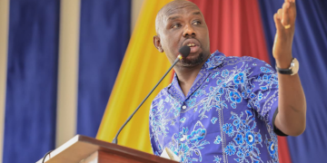 A Photo Of Cabinet Secretary (Cs) For Interior And National Administration Speaking During The Closing Ceremony Of The Ocs Consultative Conference On Thursday, September 4, 2025 Photo/Ministry Of Interior
