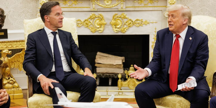 Trump And Friends Donate $2 Billion Worth Of Lethal And Defensive Weapons To Ukraine President Donald Trump And Nato Secretary General Mark Rutte During A Past Meeting. Photo/Nato.