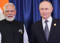 Russian President Vladimir Putin And India Prime Minister Narendra Modi On The Sidelines Of The Sco Summit In China On September 1, 2025. Photo/Modi X.