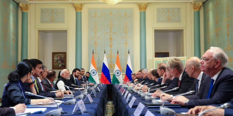 Putin Outlines Next Moves In Ukraine War After Talks With India’s Prime Minister Russian President Vladimir Putin And India Prime Minister Narendra Modi On The Sidelines Of The Sco Summit In China On September 1, 2025. Photo/Modi X.