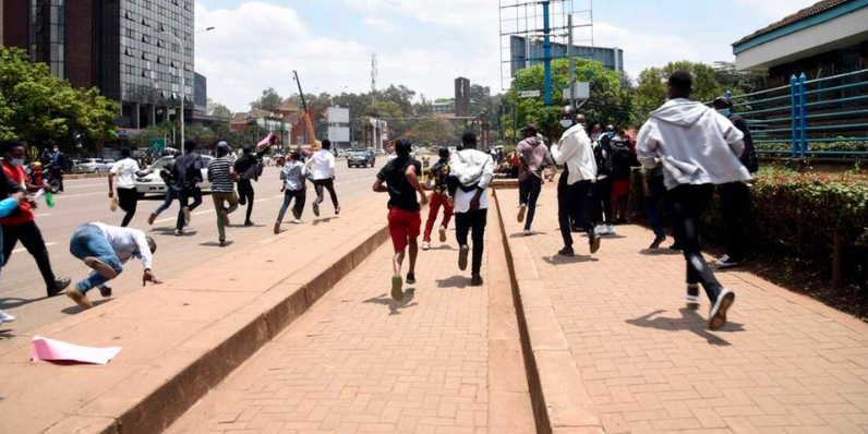 Students Vow To Shut Down University Of Nairobi As Lecturers Hold Results University Of Nairobi Students Protest On September 20, 2021 Against The Administration’s Decision To Increase Administrative And Accommodation Fees