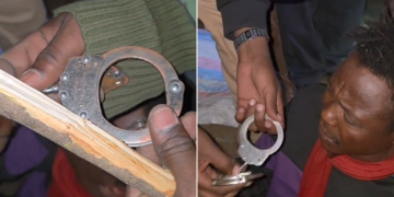 Man With Police Handcuffs Nabbed In Cbd