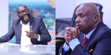 A Photo Collage Of Fredrick Okango And Kanu’s Party Leader, Gideon Moi Photo/Nation/Fredrick Okango