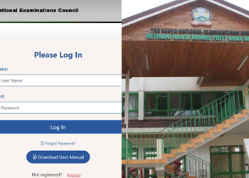 A Photo Collage Of The Knec Online Portal And Its Headquarters Photo/Nairobiwire