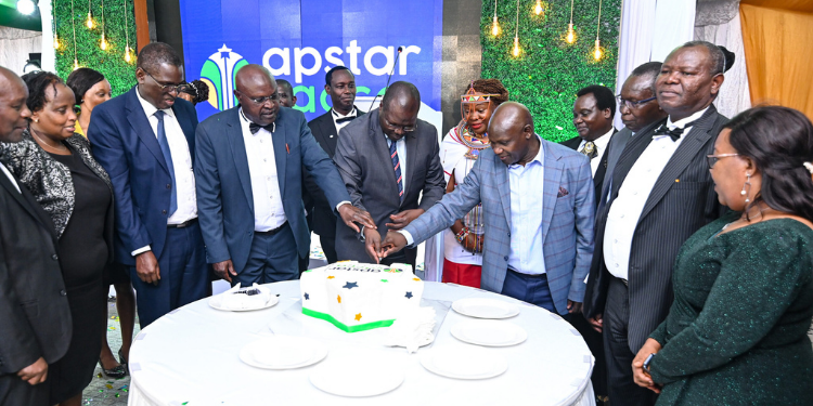 A Photo Of Apstar Sacco Officials During The Rebranding Ceremony In 2024 Photo/Apstar Sacco