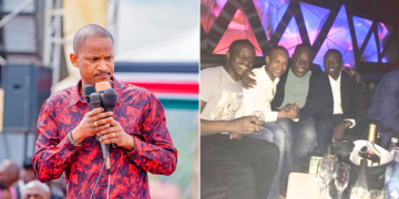 Babu Owino Respond To Viral Photo With George Ruto