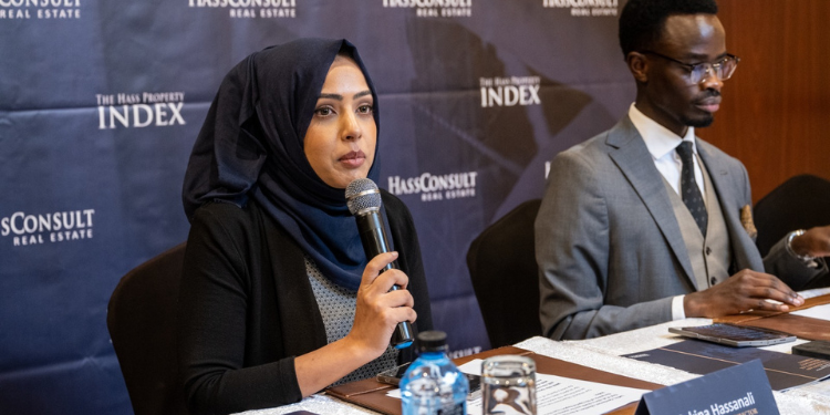 Report Reveals Why Kenya’s Landlords Sell Their Houses And Still Win A Photo Of Hass Consult Co-Ceo Sakina Hassanali During The Launch Of The Report. Photo/Hass