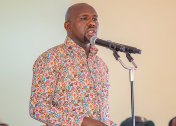 A Photo Of Interior Cabinet Secretary Kipchumba Murkomen Speaking During Jukwaa La Usalama. Photo/Ministry Of Interior