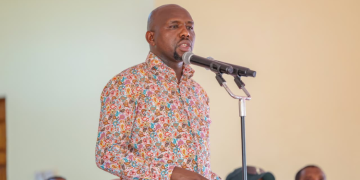 A Photo Of Interior Cabinet Secretary Kipchumba Murkomen Speaking During Jukwaa La Usalama. Photo/Ministry Of Interior