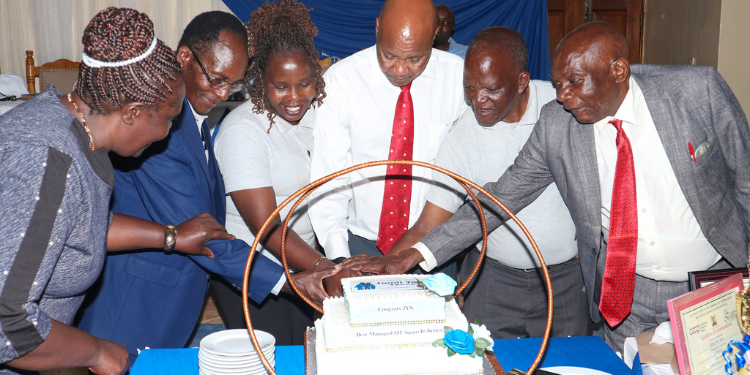 A Photo Of Jamii Yetu'S Officials During Celebrations In 2024. Photo/Jamii Yetu Sacco