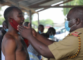 A Photo Of Police Officers And Applicants During The 2022 Police Constables Recruitment Exercise Photo/Npsc