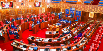 A Photo Of The Senate During Live Proceedings In 2025 Photo/Senate Of Kenya
