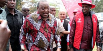 Former President Uhuru Kenyatta Arrives At Jublee Party Ndc In Nairobi On September 26, 2025. Photo/K24 Digital.