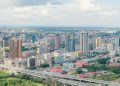 An Aerial View Of Nairobi City.