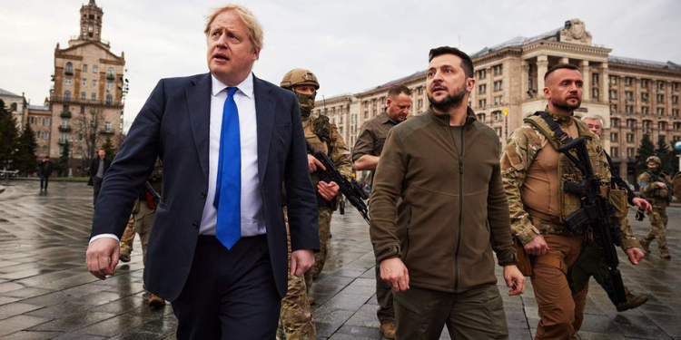 Stubb, Johnson Clash In Kyiv On More Nato Troops In Ukraine