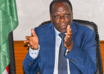 Cs For Co-Operatives And Msmes Development, Wycliffe Oparanya, During A Meeting With The World Bank In June 2025 Photo/ Wycliffe Oparanya X