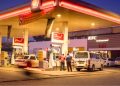 A Shell Petrol Station In Kenya.