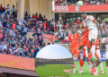 Harmbee Stars Players And Fans At Kasarani Stadium And In Inset On Misc. Photo/ Hrambee Stars