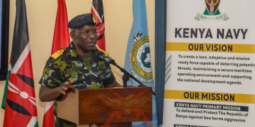 A Photo Of Major General Paul Otieno Addressing Participants During The Inauguration Of The Women Leadership Development Course For Female Officers, September 2025. Photo/Kdf
