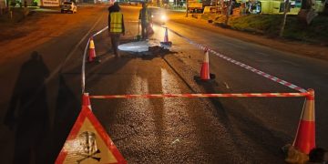 Photo Of A Sinkhole On Muthaiga-Sinkhole Photo-Kenha