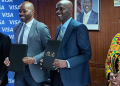 Ktb Ag. Ceo Allan Njoroge (2Nd From Right) With Vice President And General Manager, Visa East Africa, Chad Pollock During The Partnership Signing Ceremony