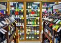 Liquor Arranged In A Shop.