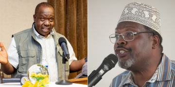A Collage On Fred Mating’i And Miguna Miguna. Photo/ Miguna, Matiang’i