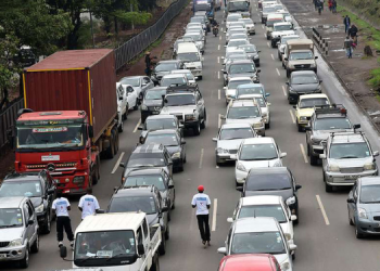 Heavy Traffic On Mombasa Road. Photo | File,,,,, Kenha