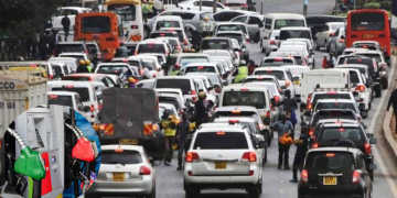 Traffic Jam In Nairobi. Photo/The Kenya Wall Street.