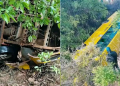 Scores Injured After Bus Full Of Students Returning From Trip Overturns