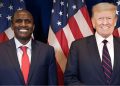Mwale Medical And Technolgy City Founder Julius Mwale (Left) And Us President Donald Trump (Right).