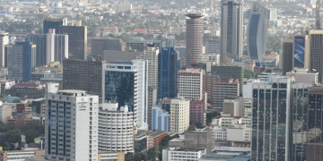 An Aerial View Of Nairobi City. Photo/Safari Vacations And Travel Services.