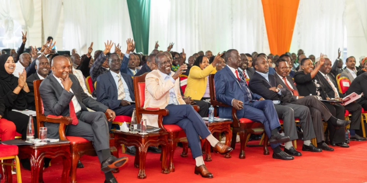 Drama As Uda And Odm Mps Exchange Blows At Kisii Funeral