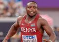 Olympian And Kenya'S Sprint Sensation Ferdinand Omanyala.