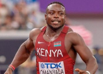 Olympian And Kenya'S Sprint Sensation Ferdinand Omanyala.