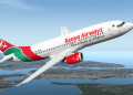 A Kq Plane. Photo/Kenya Airways