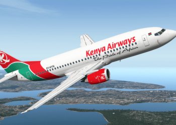 A Kq Plane. Photo/Kenya Airways