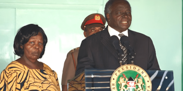 Kibaki Calls For A Press Conference To Declare Lucy Kibaki As His Only Wife