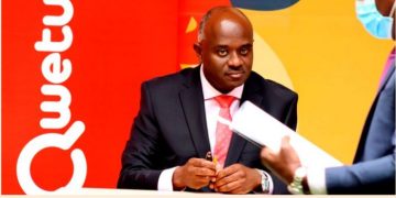 Edward Kirathe, Chief Executive Officer, Acorn Holdings Limited During The Official Opening Of Qwetu Aberdare Heights Student Accommodation.