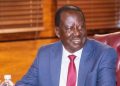 Former Prime Minister Raila Odinga.