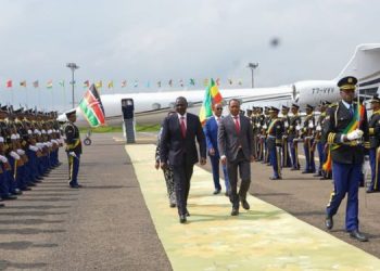 President Williams Ruto Arrived In Addis Ababa To Participate In The 2Nd Africa Climate Summit. Photo/Ministry Of Foreign Affairs Ethiopia.