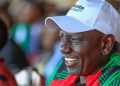 President William Ruto During A Past Talanta Hela Tournament.