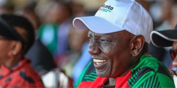 President William Ruto During A Past Talanta Hela Tournament.