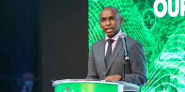 Safaricom Ceo Peter Ndegwa Pictured At A Previous Function. Photo/Safaricom