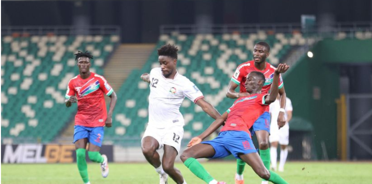 Kenya And Gambia Battled To A 3-3 Draw In A Crucial 2026 World Cup Qualifier. Photo/ Harambee Stars