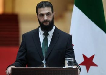 Syrian Interim President Ahmed Al-Sharaa.
