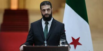 Syrian Interim President Ahmed Al-Sharaa.